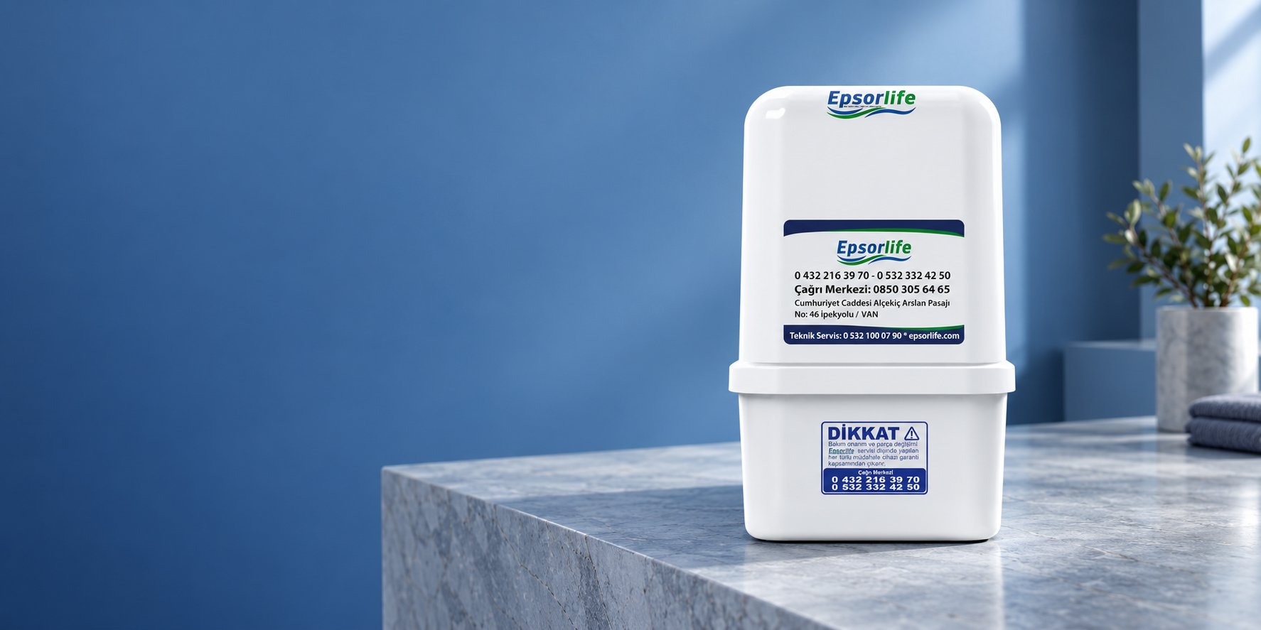 Epsorlife Eco serisi su arıtma cihazı