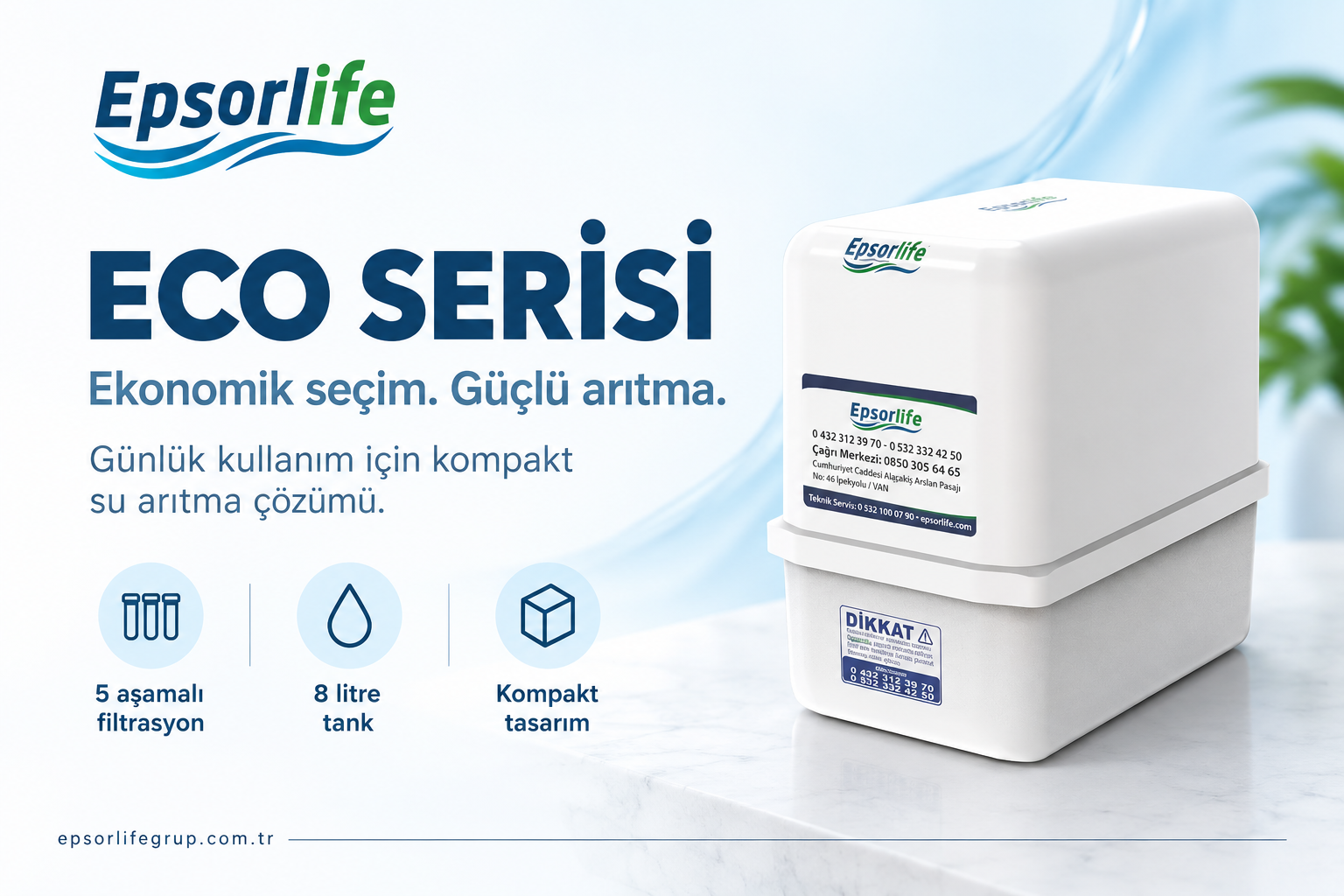 Eco Seri Pompalı — ürün açıklaması