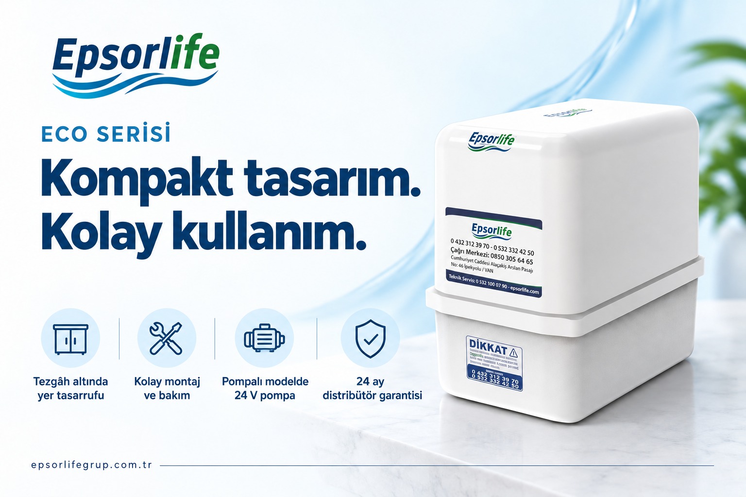 Eco Seri Pompalı — ürün açıklaması