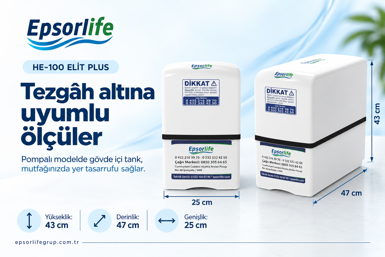 HE-100 Elit Plus — ürün açıklaması