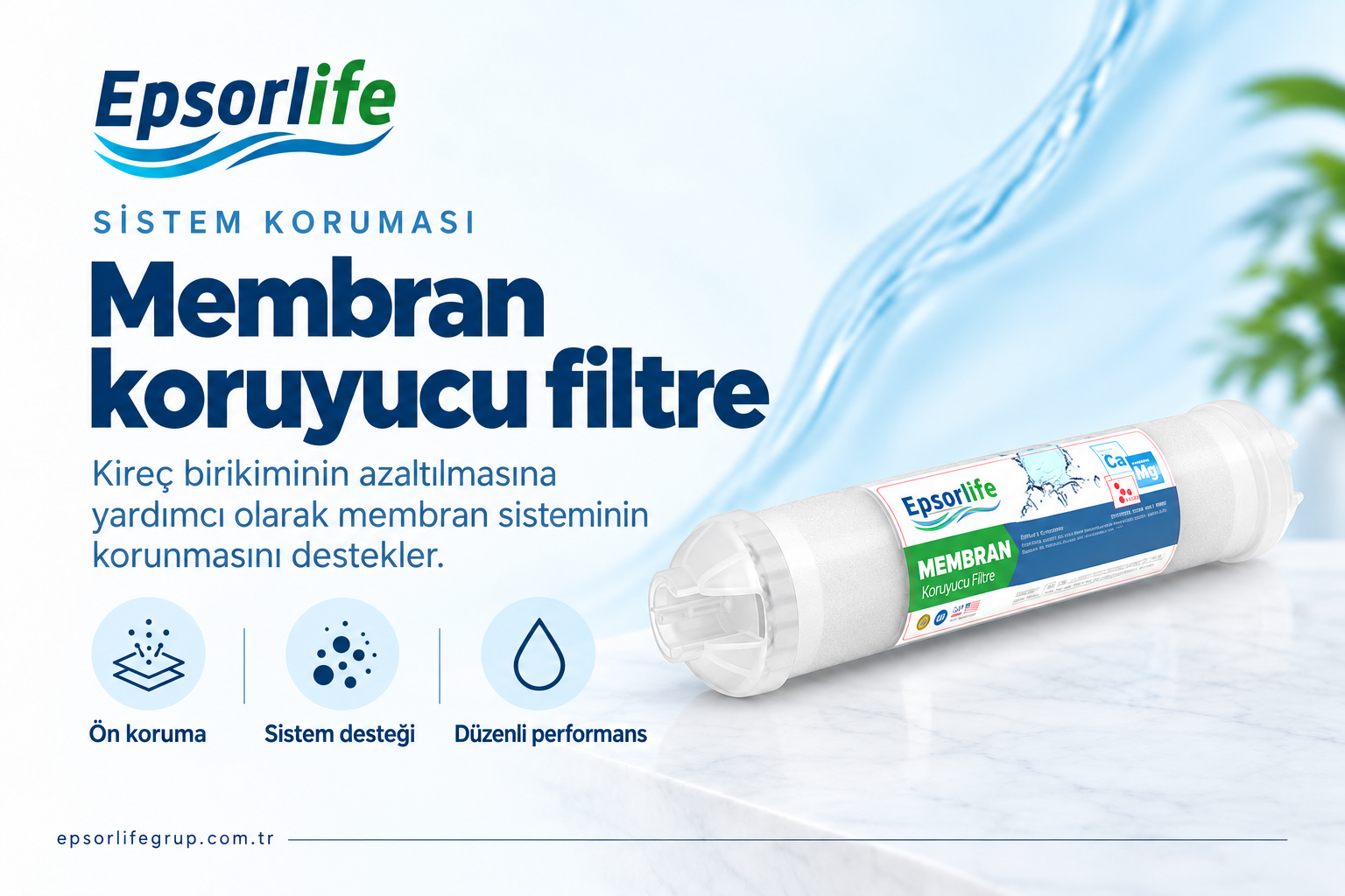 Membran Koruyucu Filtre — ürün açıklaması