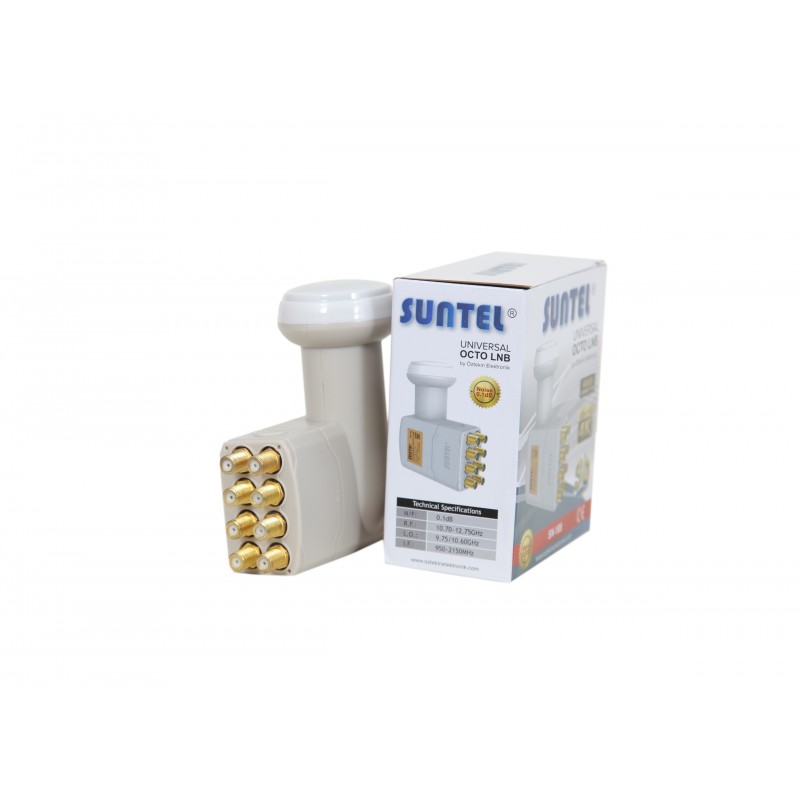 Suntel 3D - 4K Sekizli Octo LNB