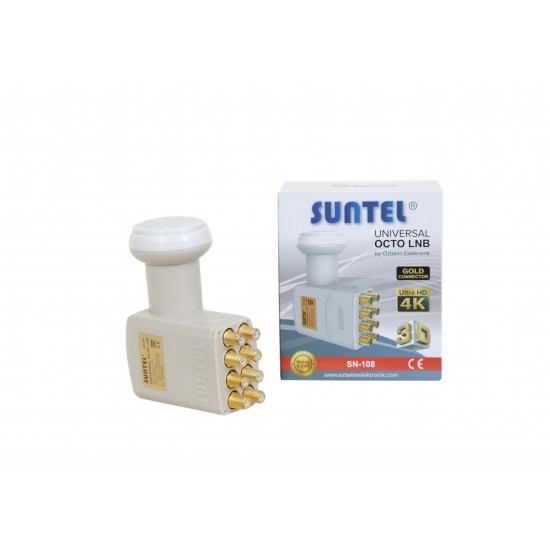 Suntel 3D - 4K Sekizli Octo LNB