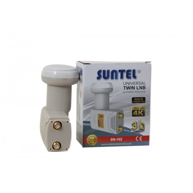 Suntel 4K - 3D Çiftli Twin LNB