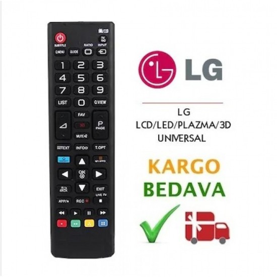 LG 3D'li Smart Kumanda Uyumlu Uzaktan Kumanda RM-L1162